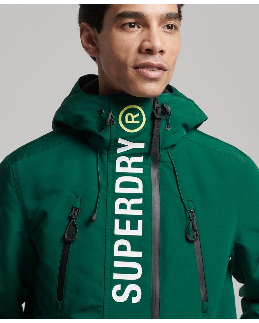 Superdry Ultimate Sd Windcheater Jacket Green / Green/optic for Men | Lyst