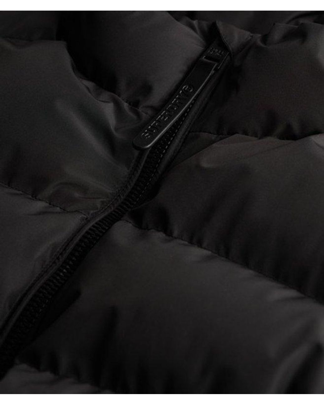 Superdry Black & Co Non Hooded Sports Puffer Jacket