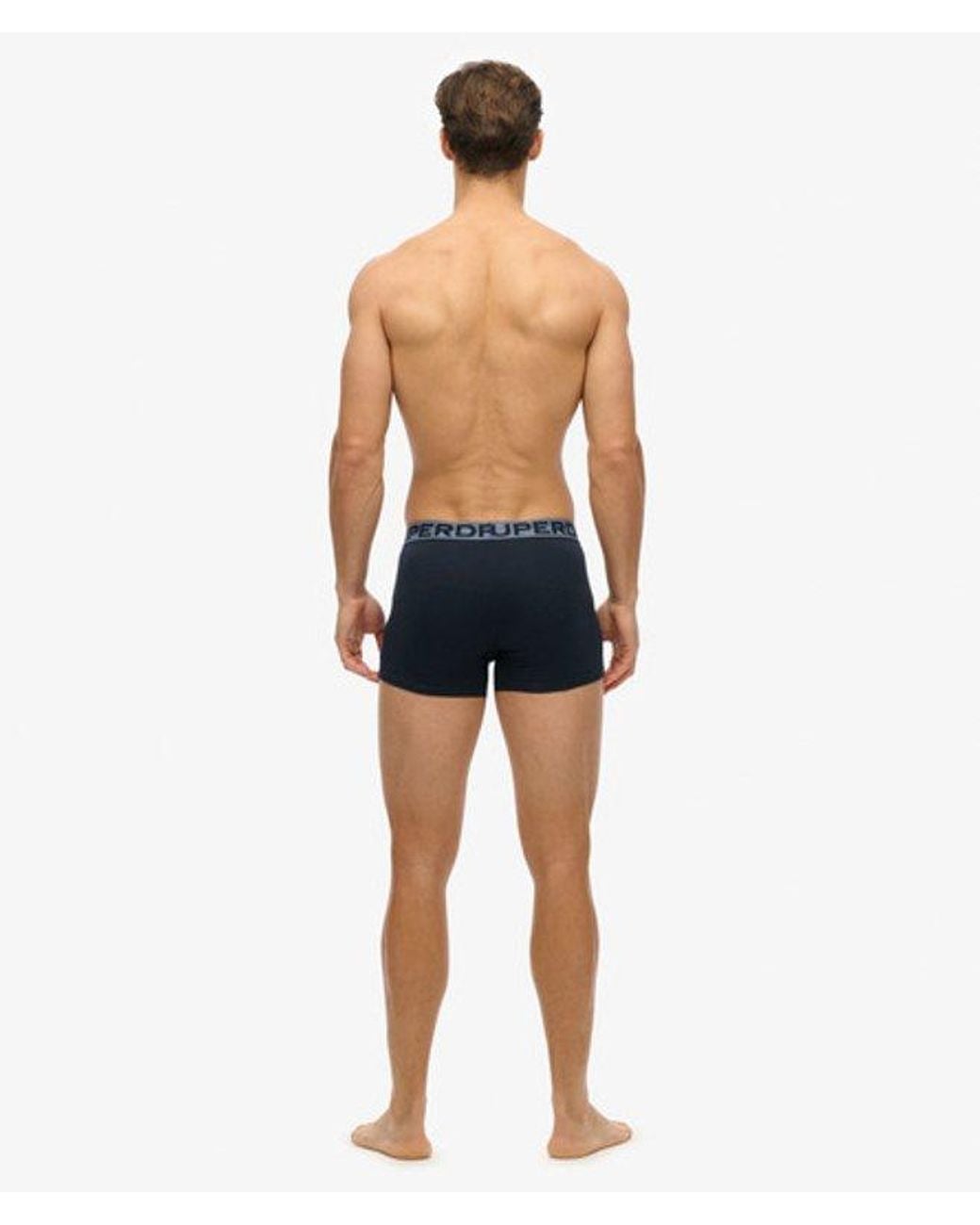 Superdry Blue & Co Boxer Triple Pack for men