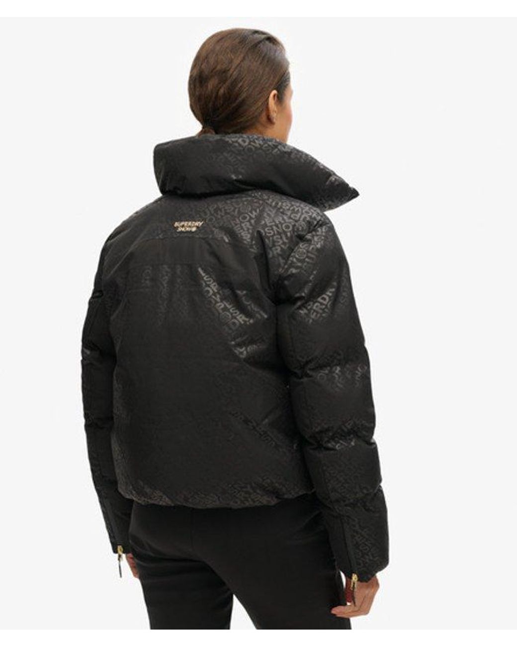 Superdry Black & Co Ski Slalom Puffer Jacket