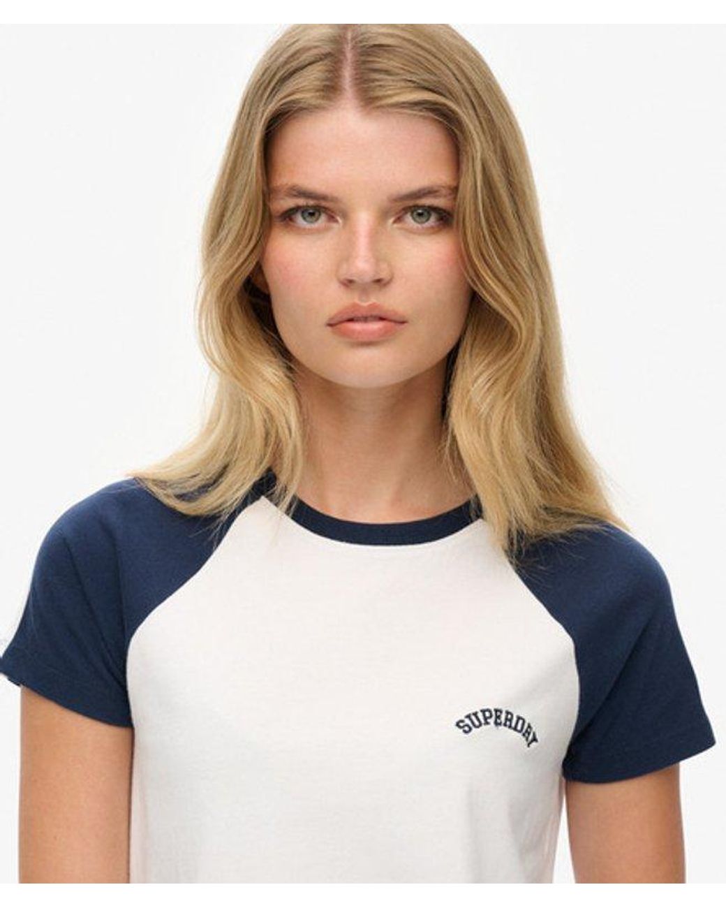 Superdry White & Co Essential Logo Retro T-shirt