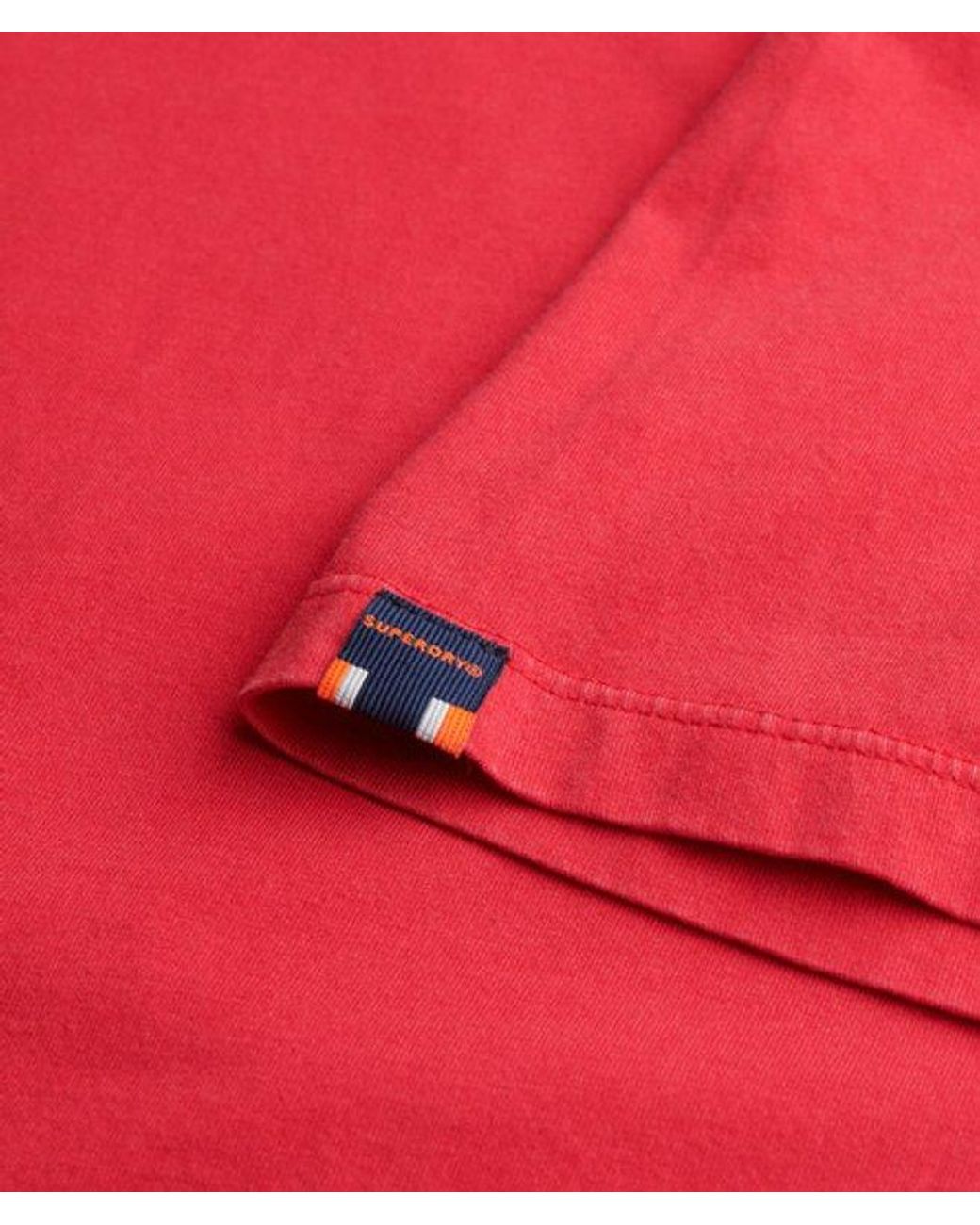 Superdry Red & Co Classic Essential T-shirt for men