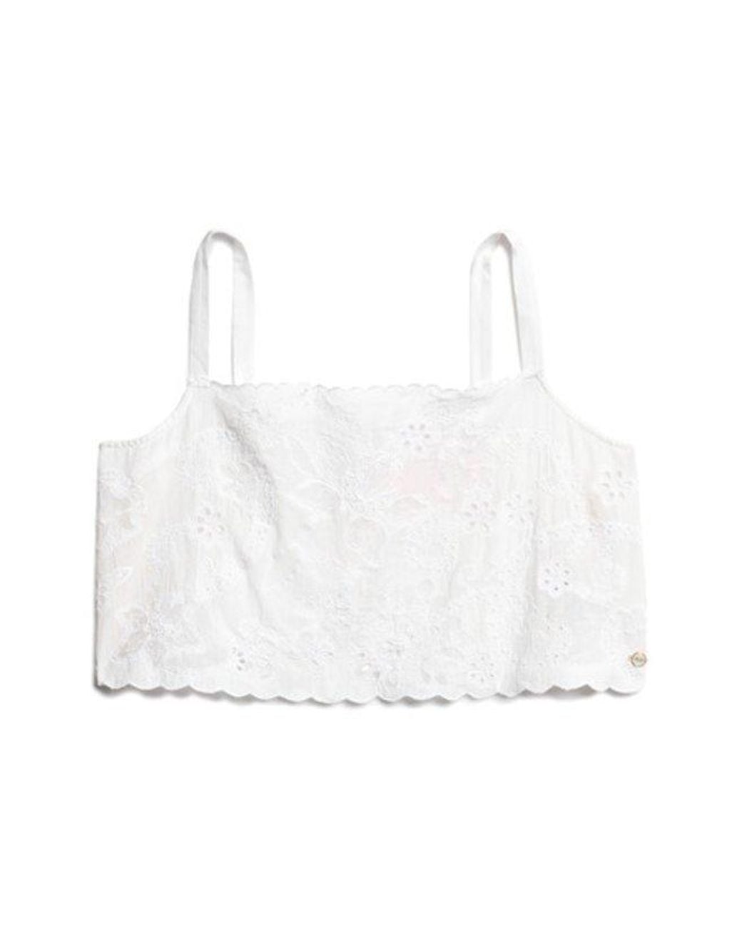 Superdry White & Co Ibiza Embroidered Cami Top