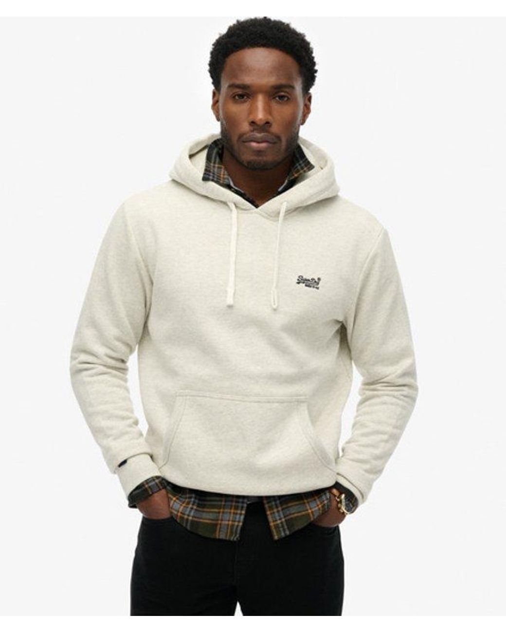 Superdry Natural Essential Logo Classic Hoodie for men