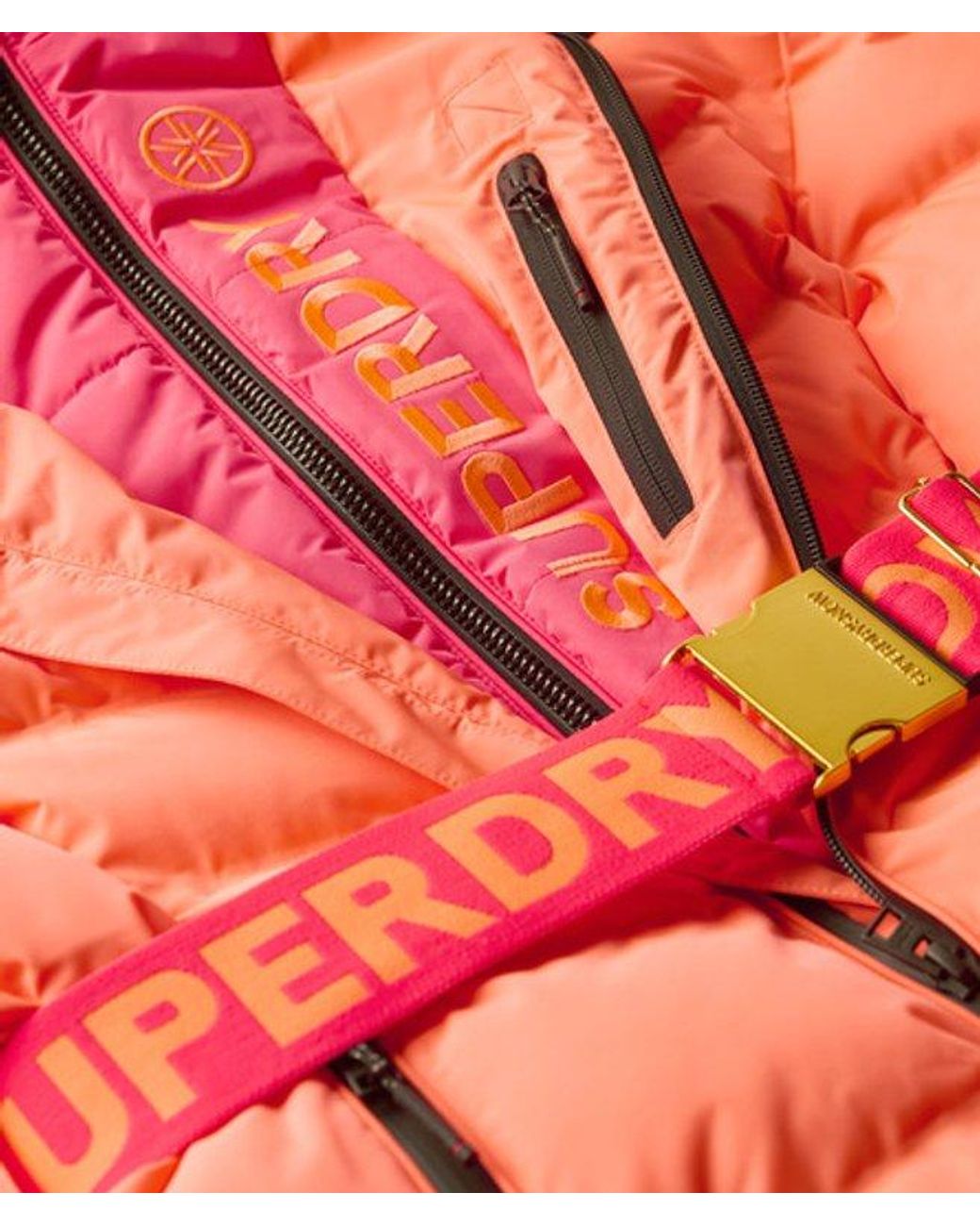Superdry Orange & Co Ski Luxe Puffer Jacket