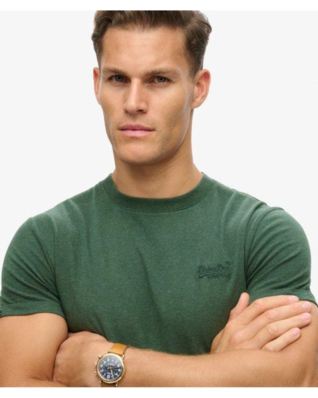 Superdry Green & Co Essential Logo T-shirt for men
