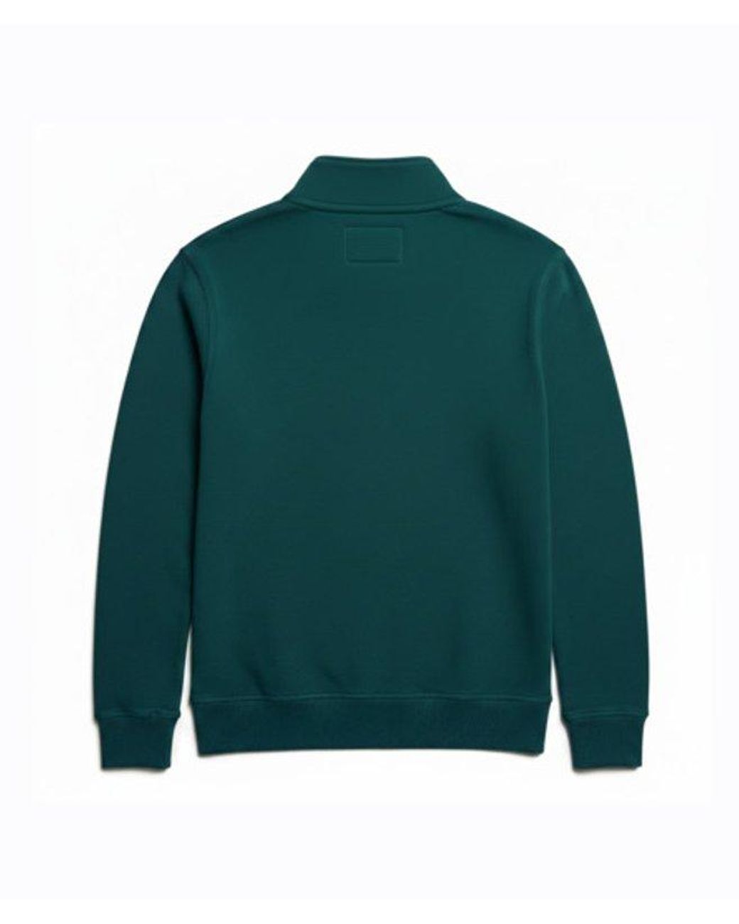 Superdry Green & Co Athletic Essentials Applique Half Zip Sweatshirt