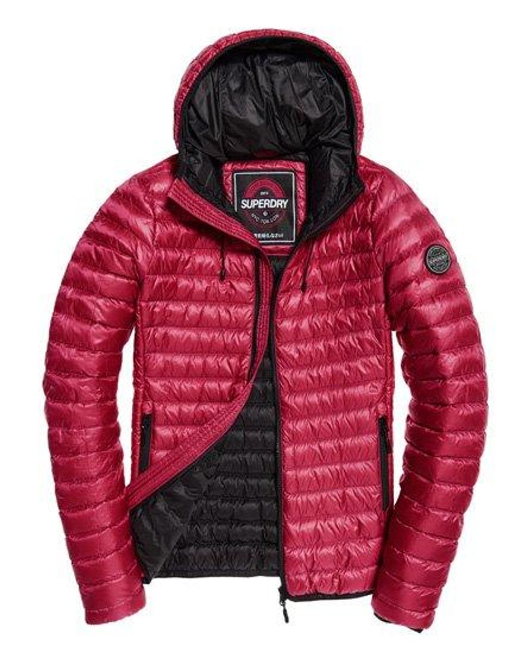 core down hooded jacket superdry