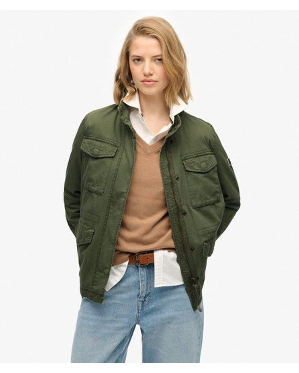 Superdry & Co M65 Rookie Jas in het Green
