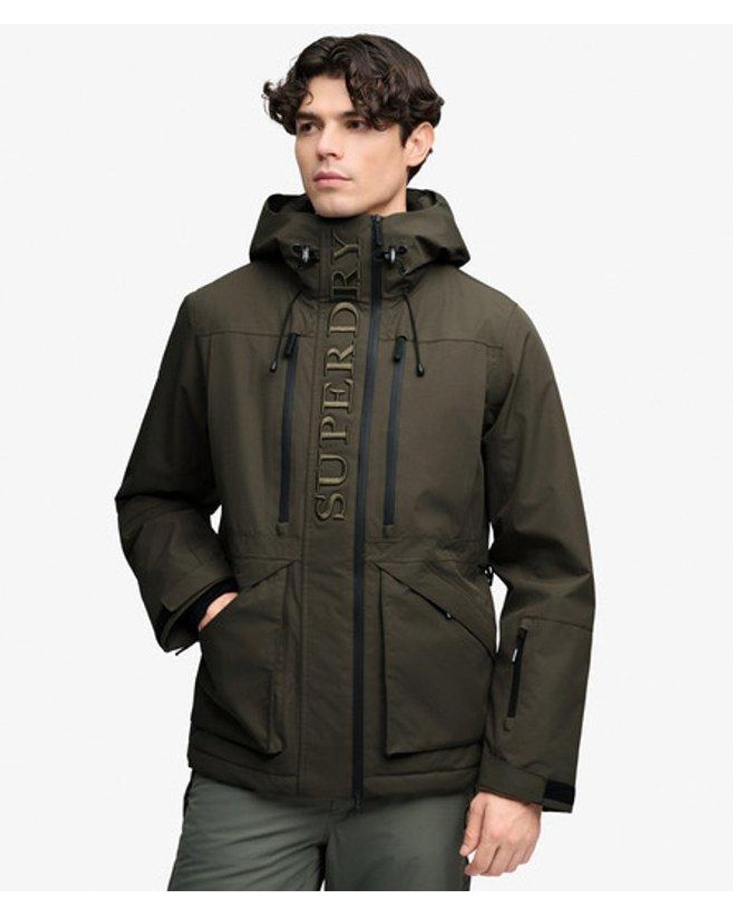 Superdry Green & Co Ultimate Freestyle Ski Jacket for men