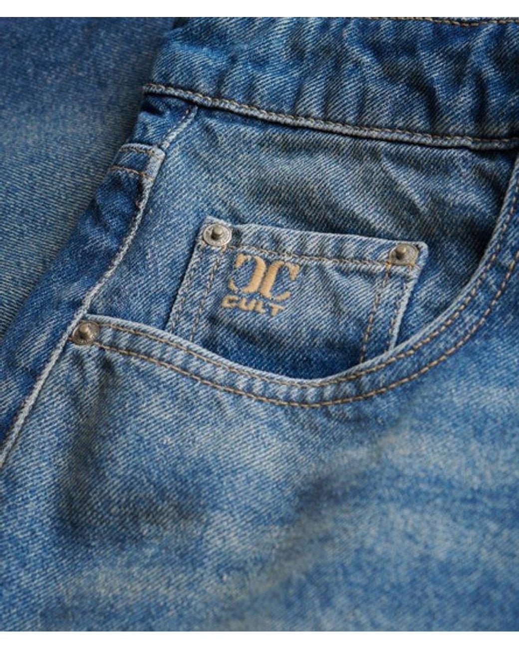 Superdry Blue & Co Mid Rise baggy Jorts