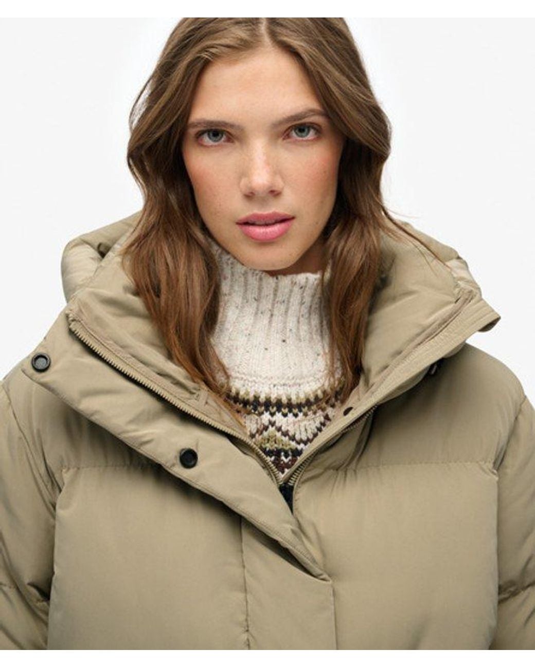 Superdry Natural & Co Short Duvet Puffer Jacket