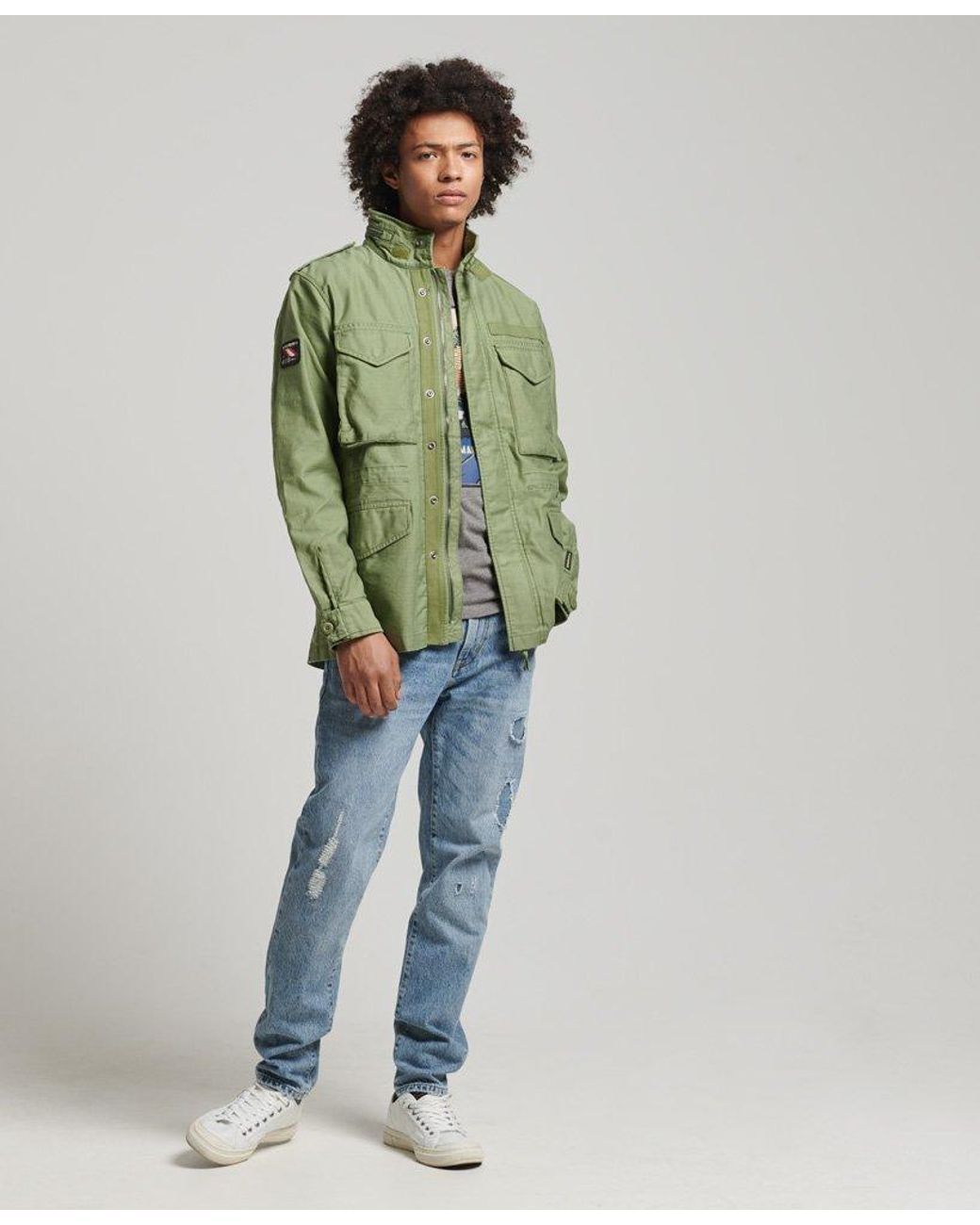 Superdry Vintage M65 Military Jacket 