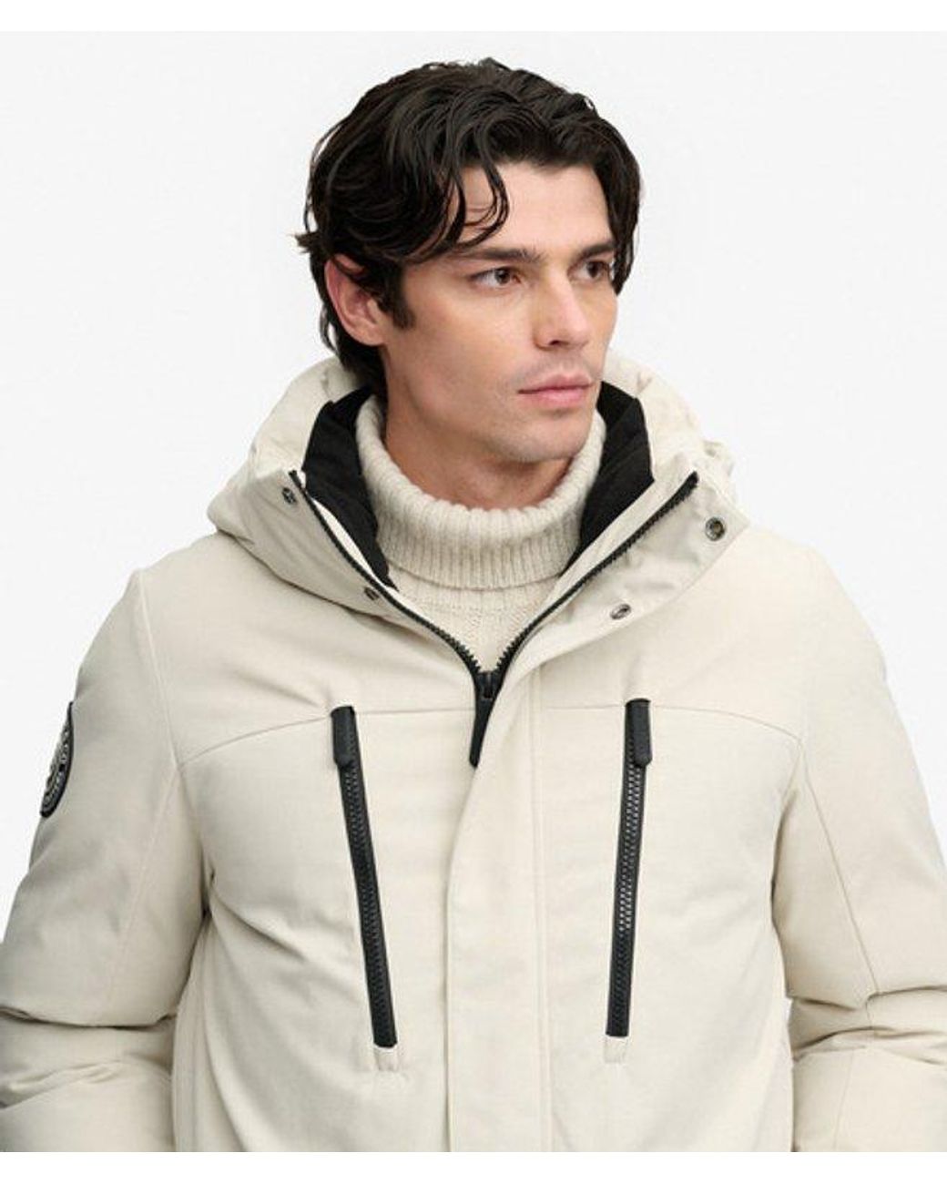Superdry City Parka Jas in het Natural voor heren
