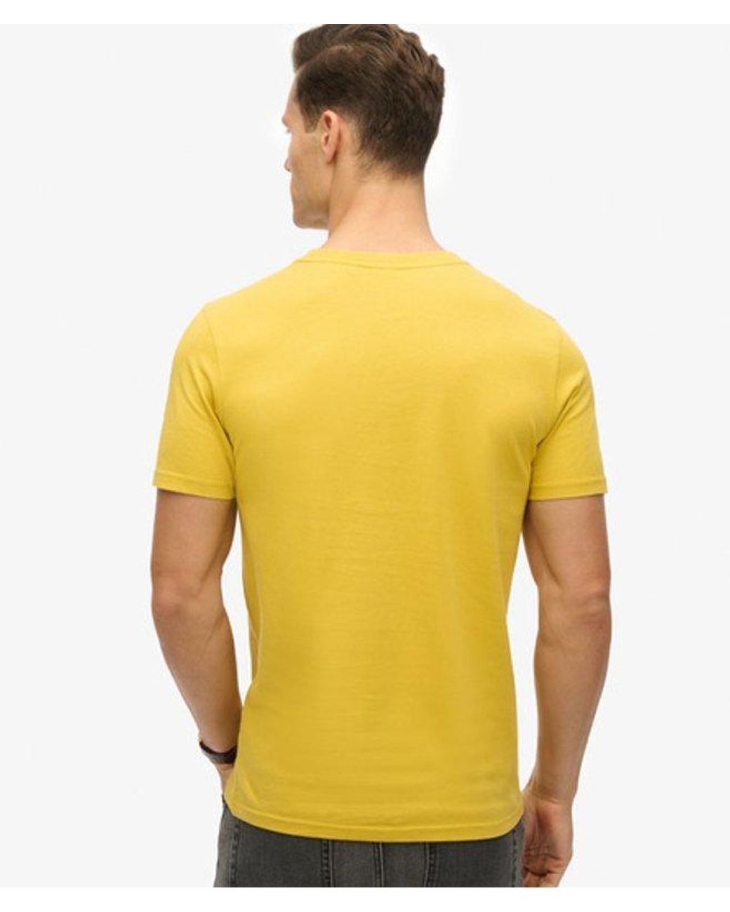 Superdry Yellow & Co Vintage Logo Tokyo Relaxed T-shirt for men
