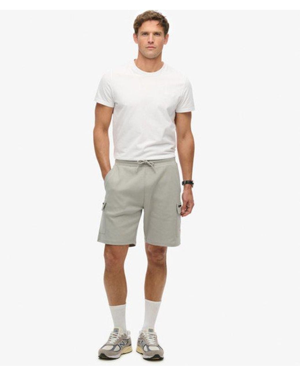 Superdry Natural & Co Tech Logo Cargo Shorts for men