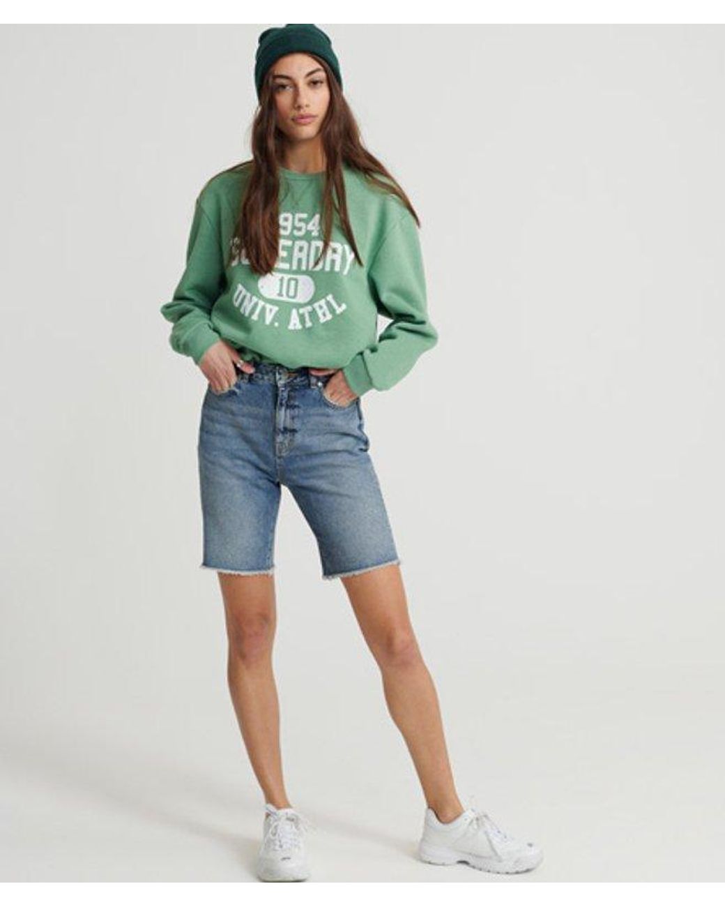Superdry Blue Bermuda Boy Shorts