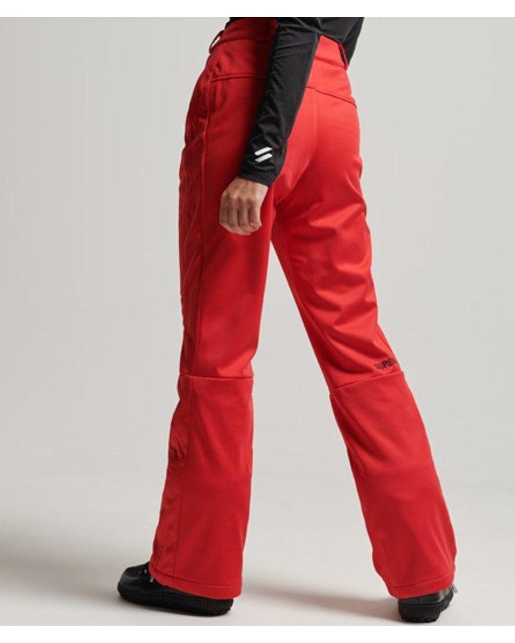 Superdry Sport Ski Softshell Slim Pants Red