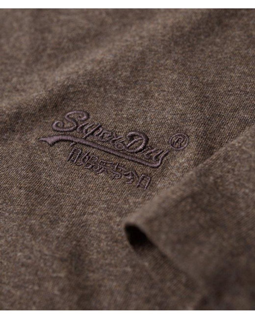 Superdry Brown & Co Essential Logo T-shirt for men