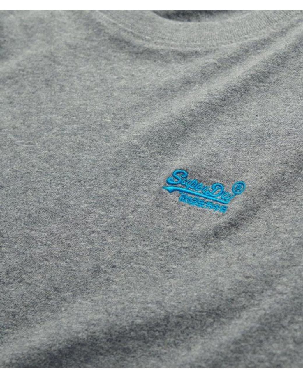 Superdry Gray & Co Essential Logo T-shirt for men