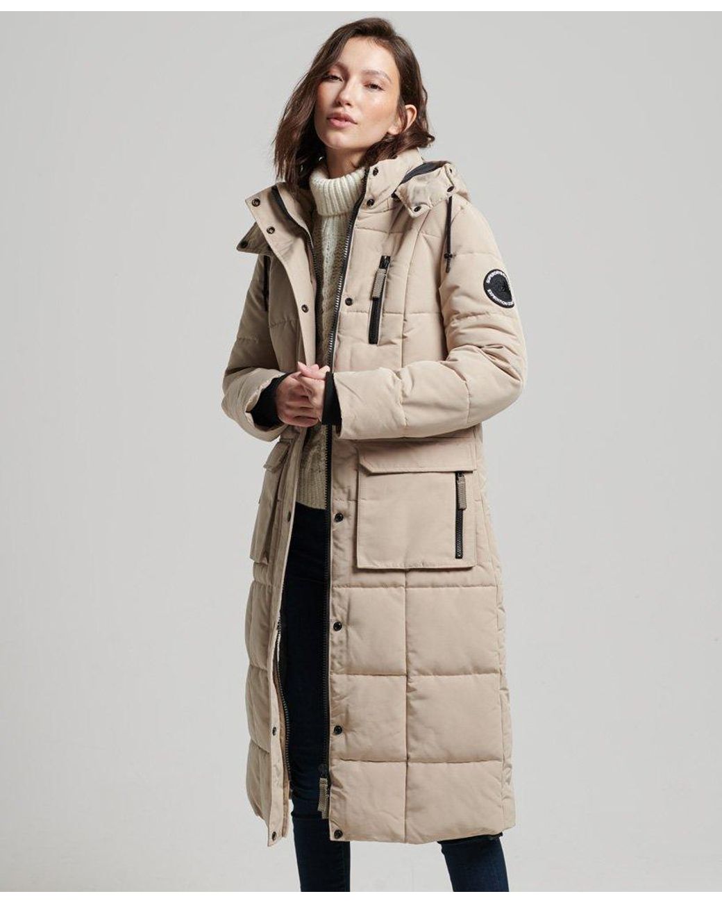 superdry longline everest