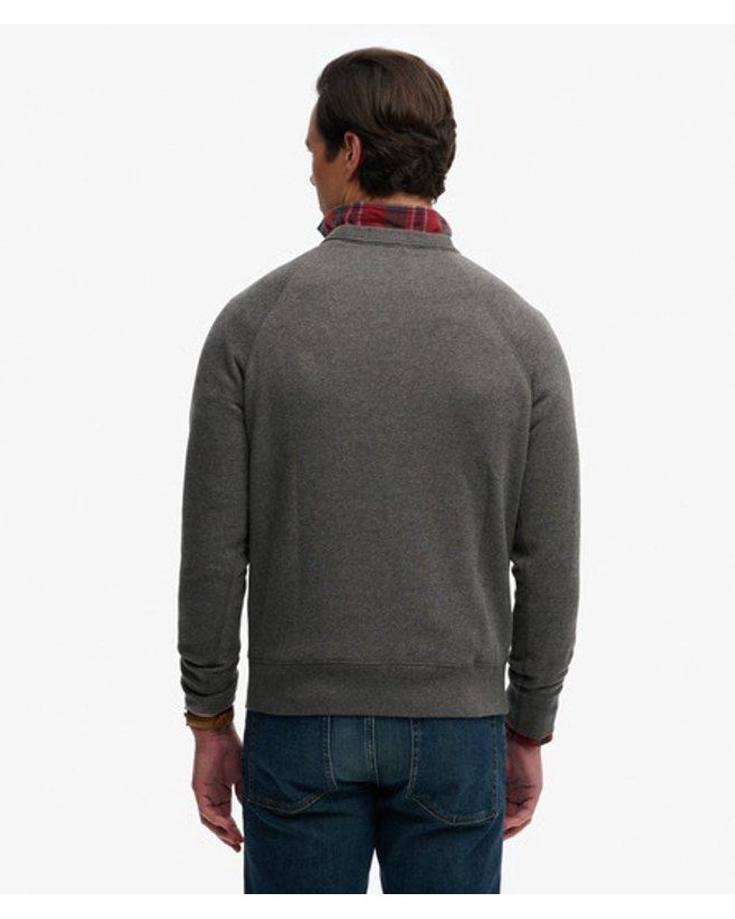 Superdry Gray & Co The Merchant Store - Vintage Print Sweatshirt for men