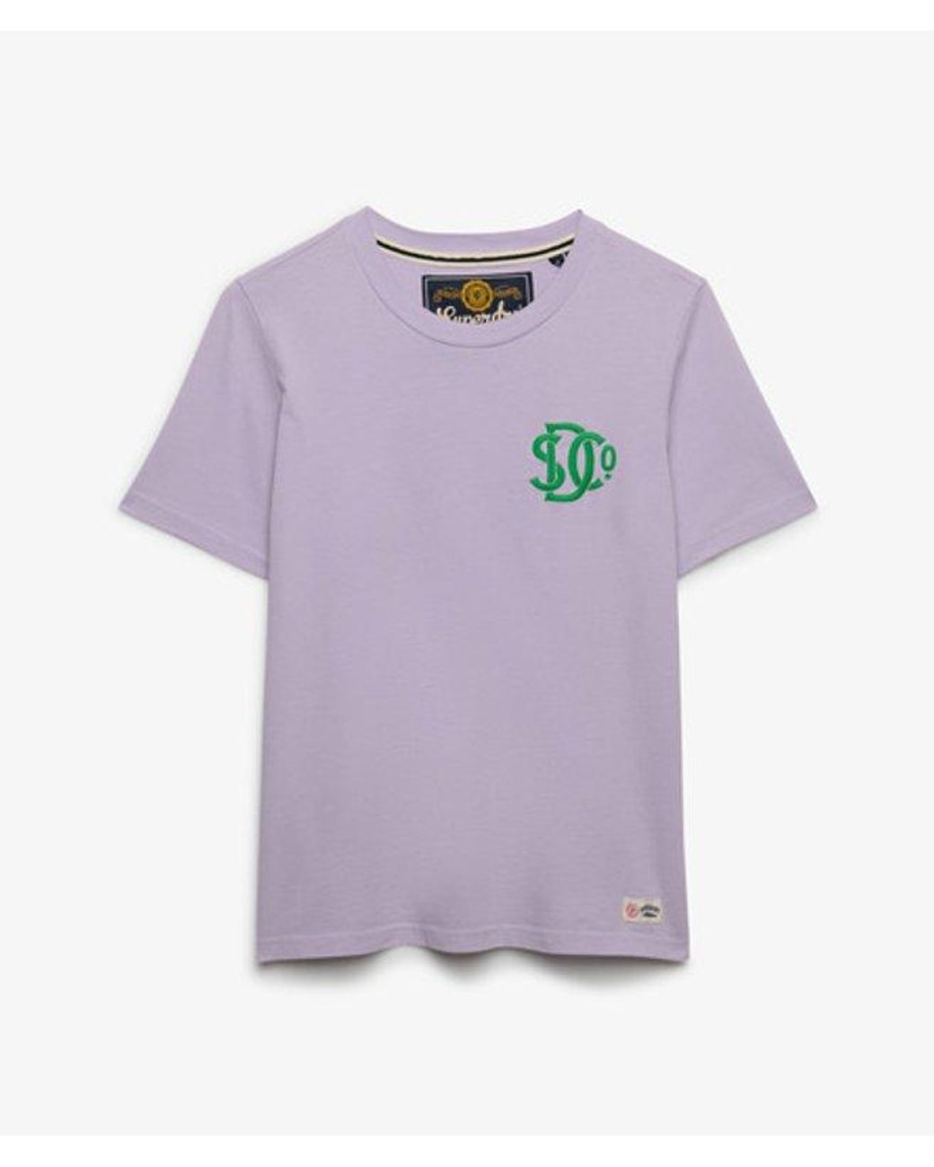 Superdry Purple Sd & Co Relaxed T-Shirt