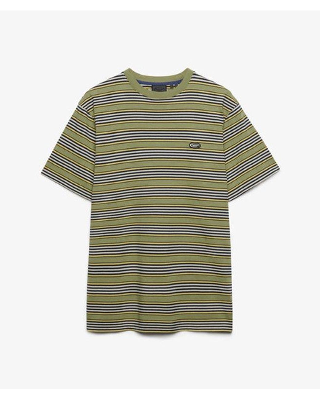 Superdry Green & Co Oversized Stripe T-shirt for men