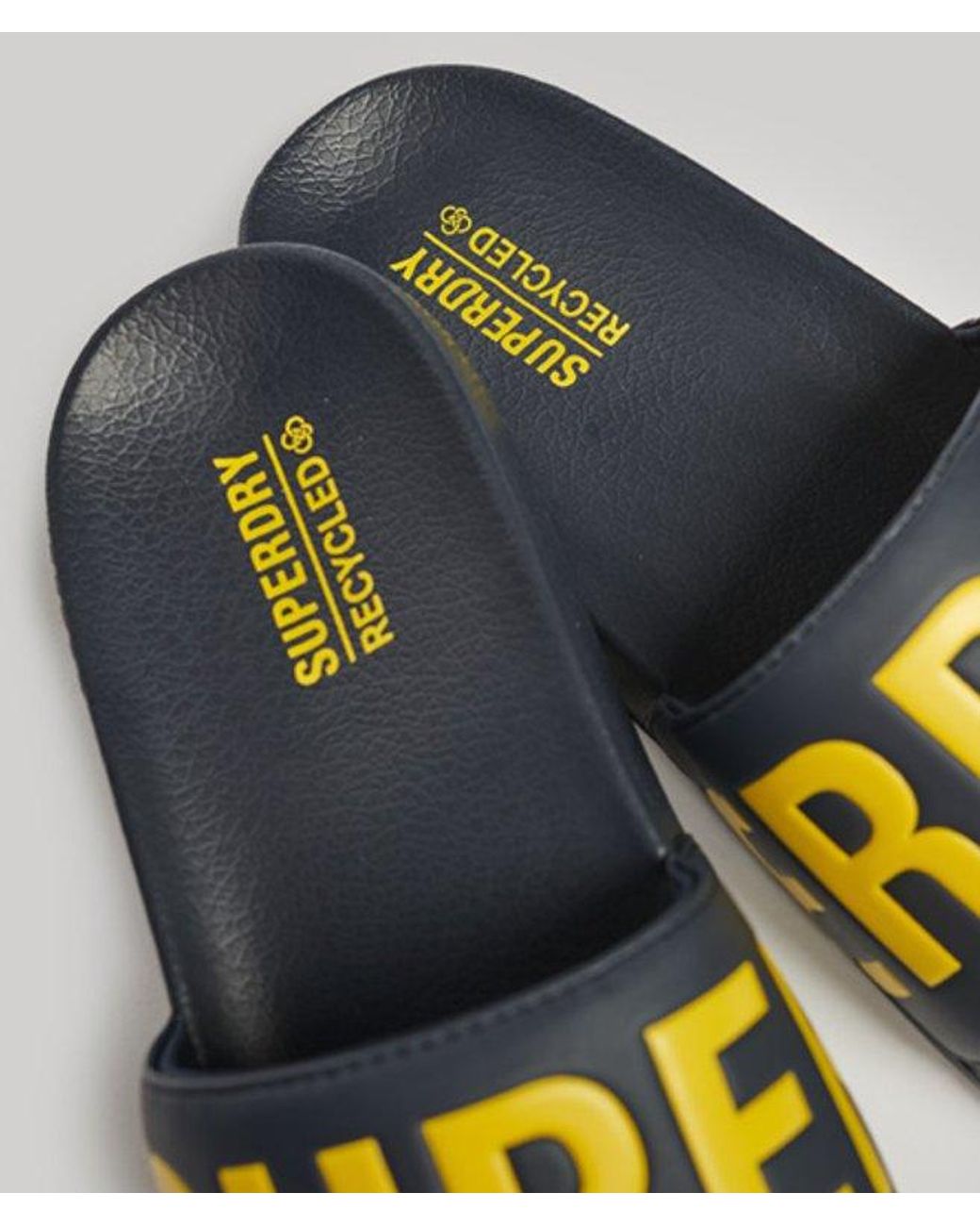 Superdry Blue & Co Ladies Code Core Pool Sliders