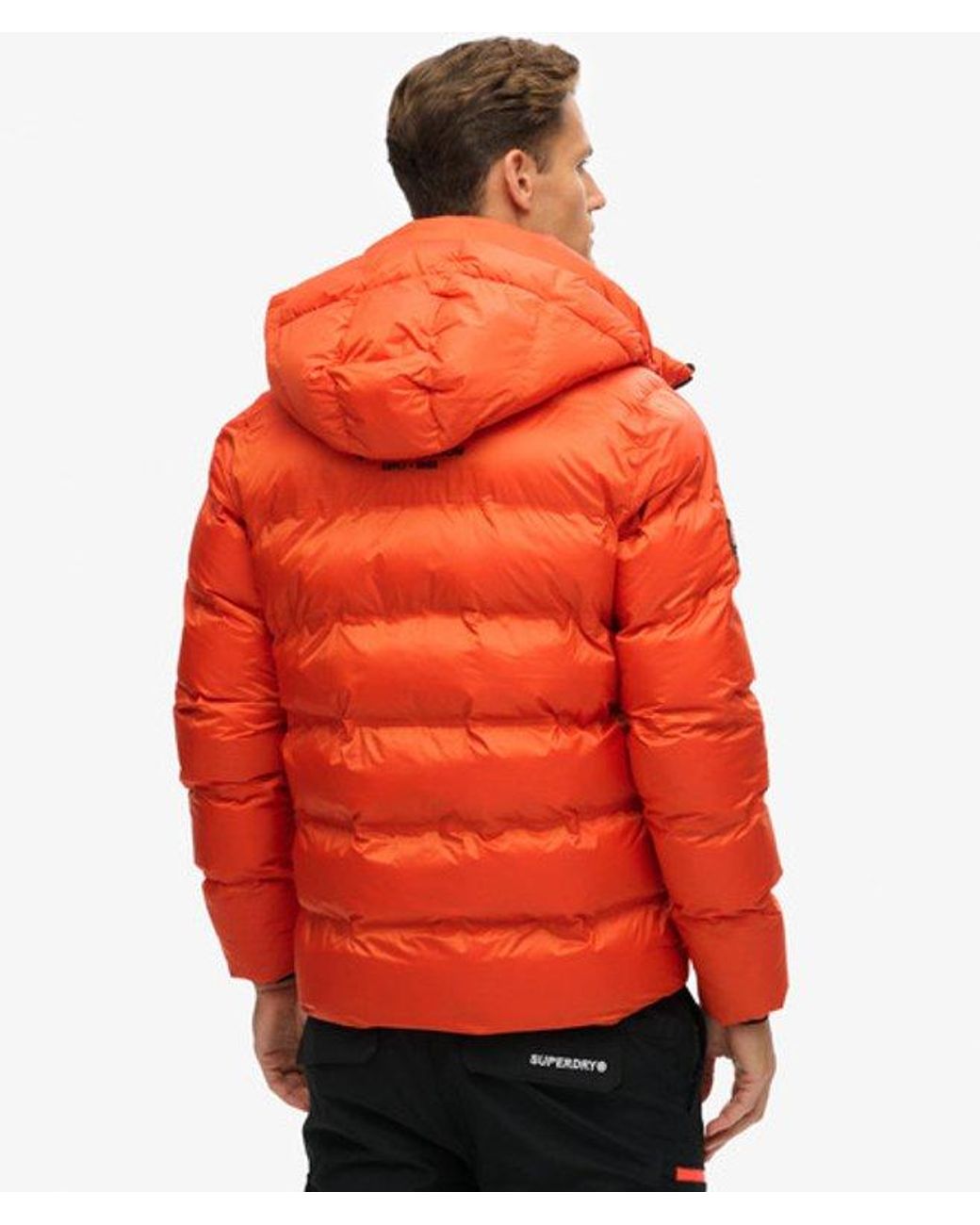 Superdry Red & Co Ski Sport Puffer Jacket for men