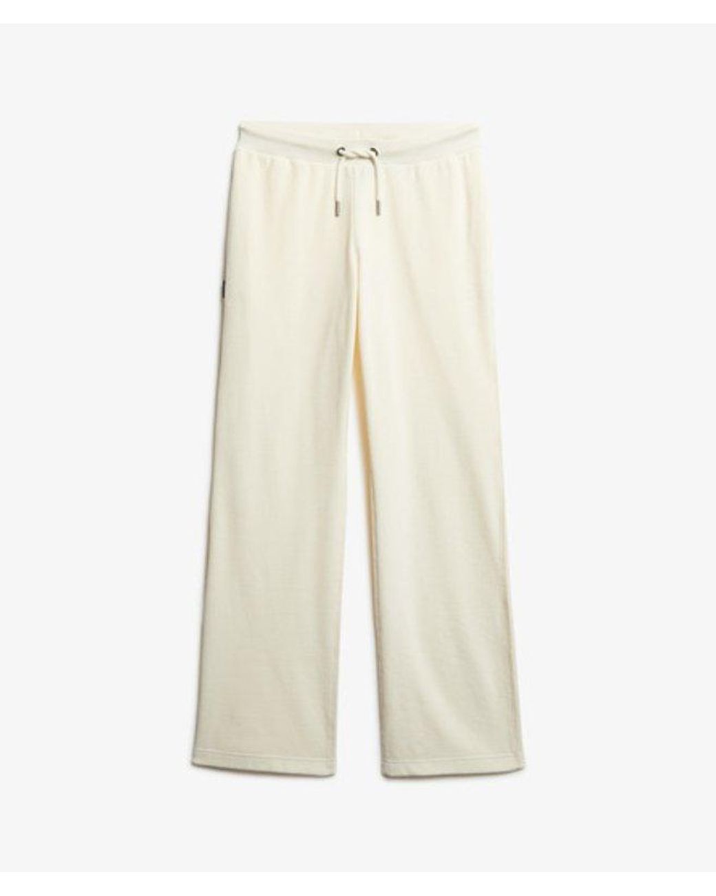 Superdry Natural & Co Velour Wide Leg joggers