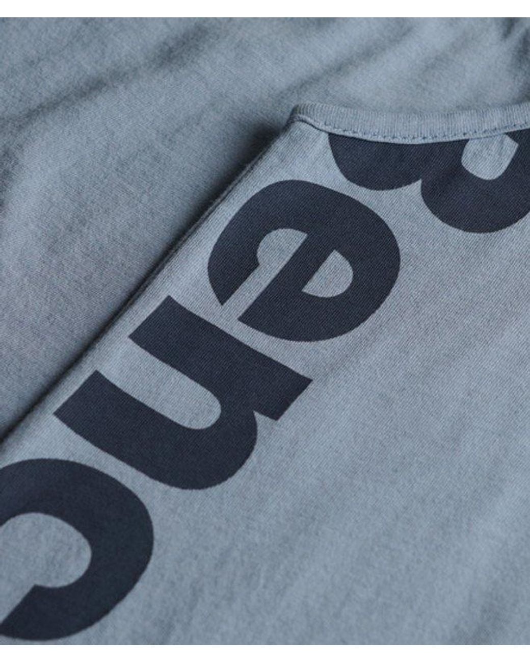 Superdry & Co Bench Aansluitend Cami Laag Topje in het Blue