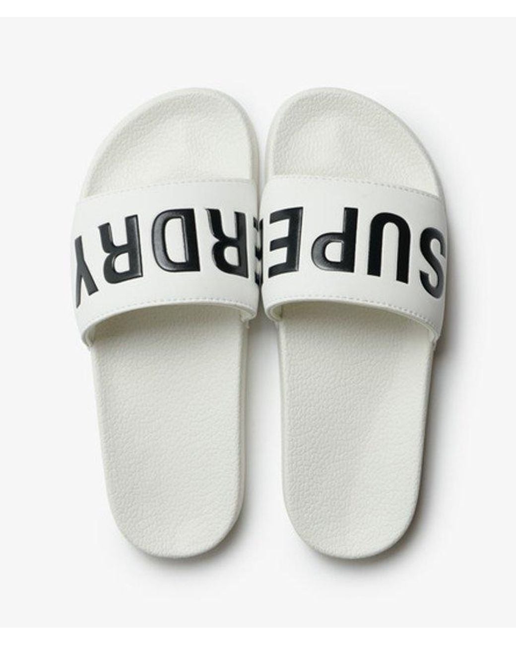 Superdry White & Co Pool Sliders