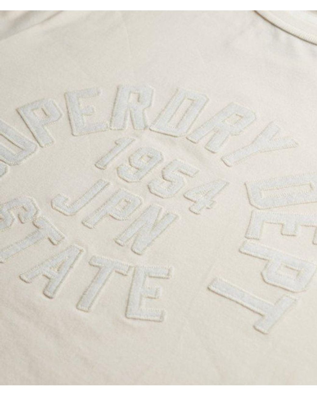 Superdry White & Co Athletic Tonal Oversized T-shirt