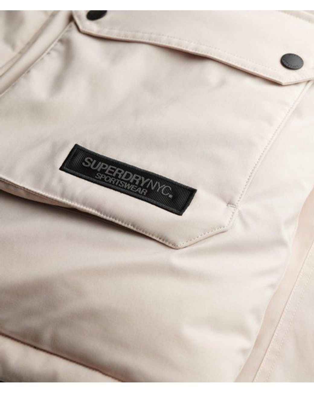 Superdry Natural & Co City Padded Parka Jacket
