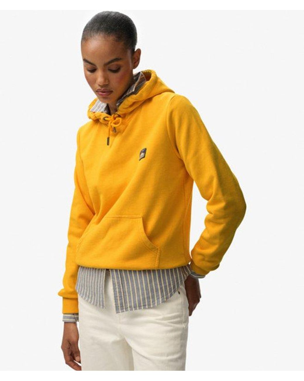 Superdry Yellow & Co Great Outdoors Embroidered Hoodie