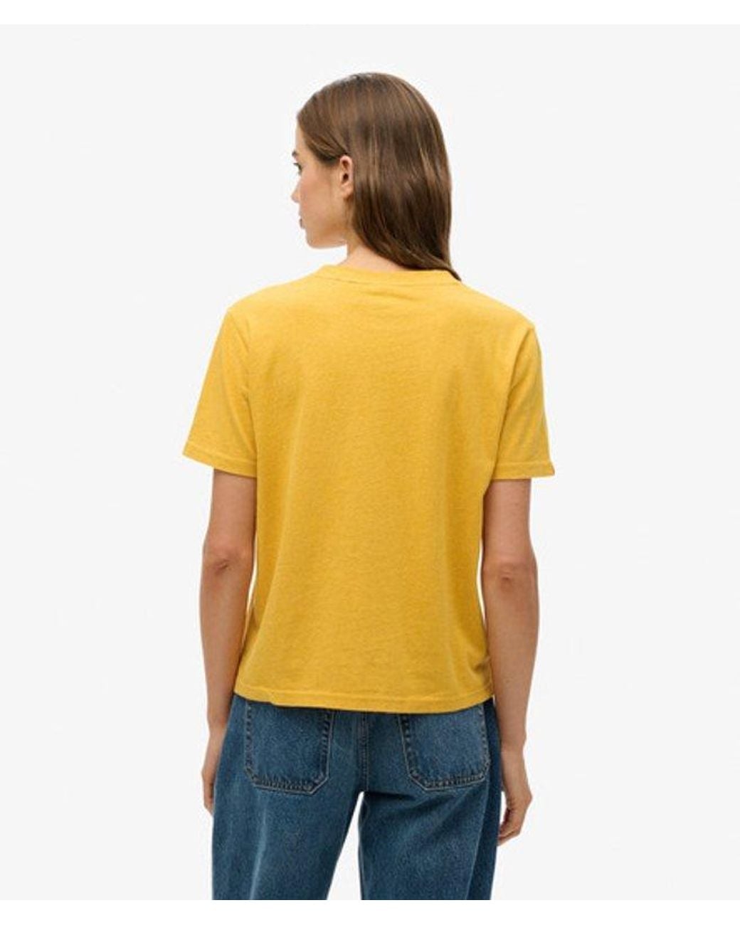 Superdry Yellow & Co Lo-fi Outdoor Mono Relaxed T-shirt