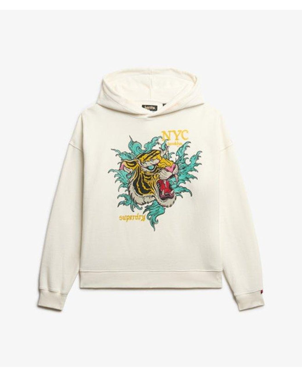 Superdry Natural Neo Trad Tattoo Relaxed Hoodie