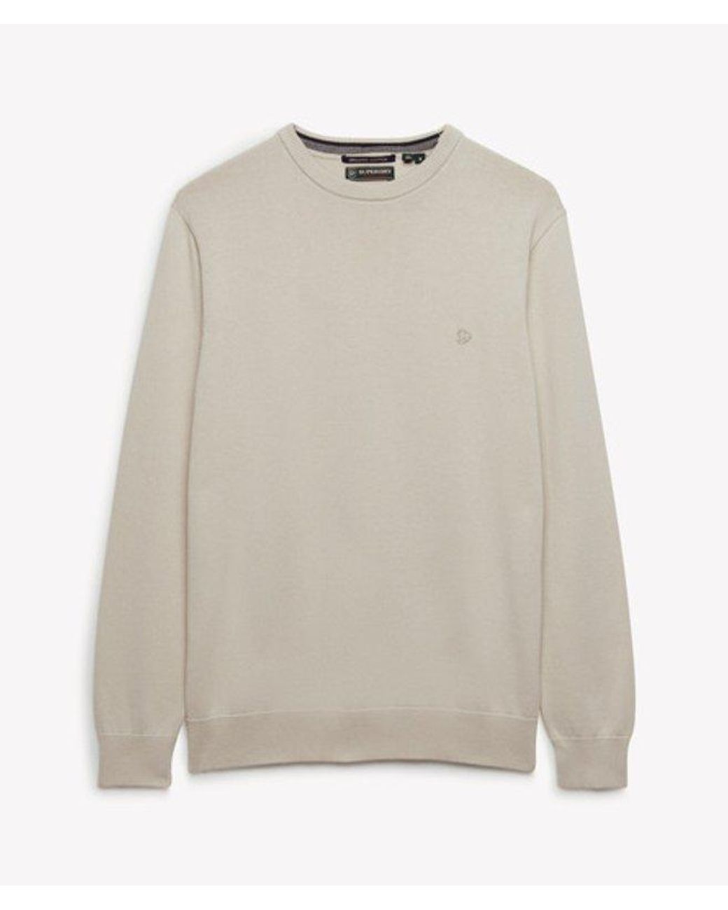 Superdry Natural & Co Essentials Cotton Jumper for men