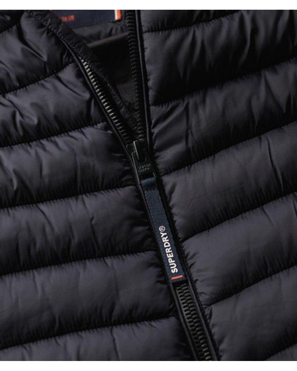 Superdry Blue & Co Hooded Fuji Sport Padded Jacket for men