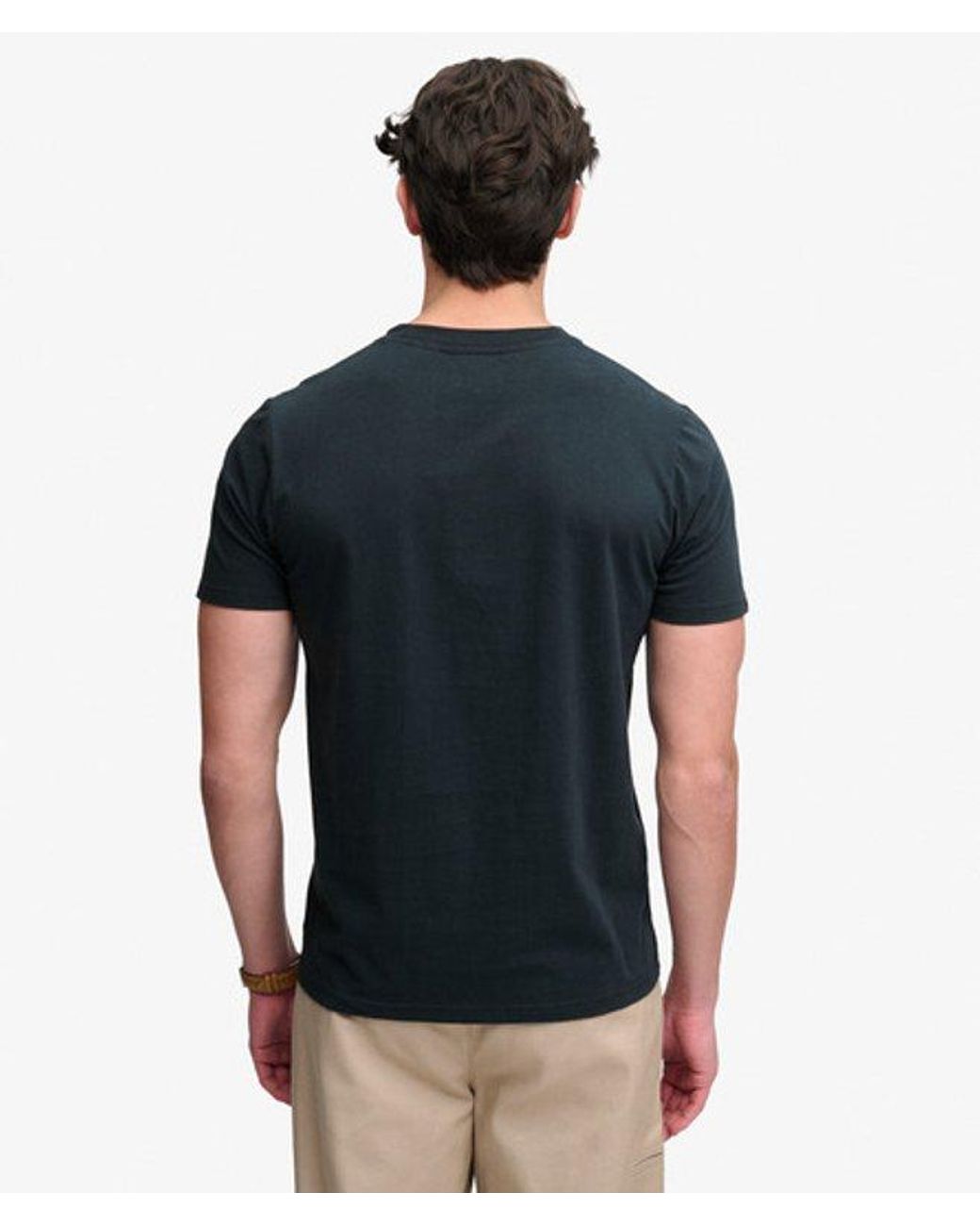 Superdry Blue & Co Vintage Logo Heritage Relaxed T-shirt for men