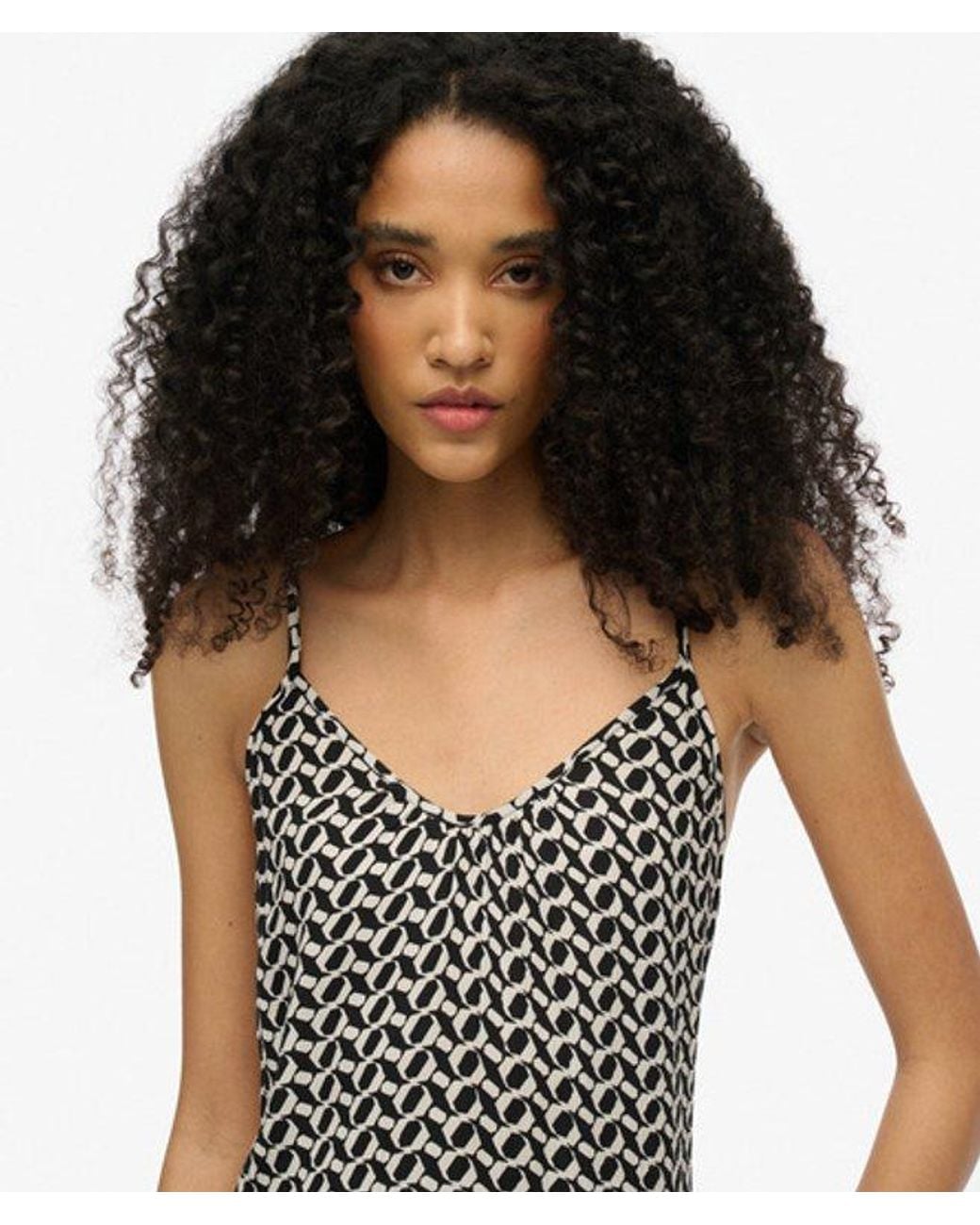 Superdry White Cami Maxi Dress