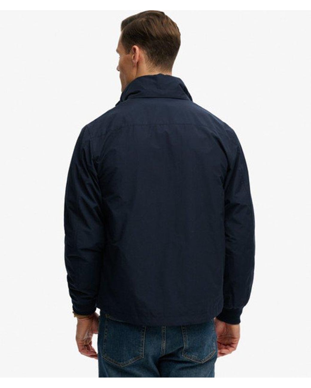 Superdry Blue & Co Flyweight Sports Jacket for men