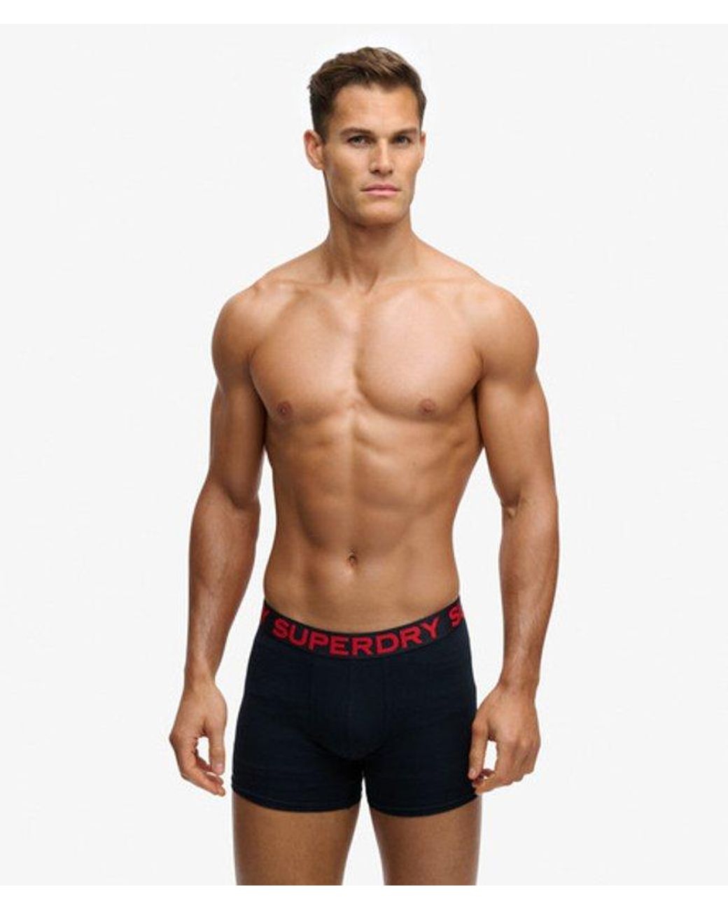 Superdry Blue & Co Boxer Triple Pack for men