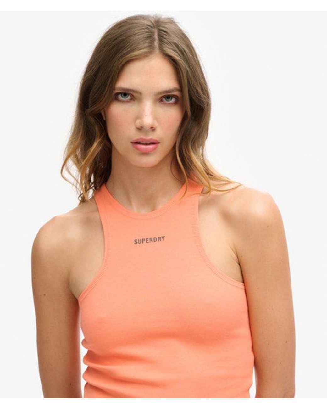 Superdry Green & Co Code Tech Racer Vest Top