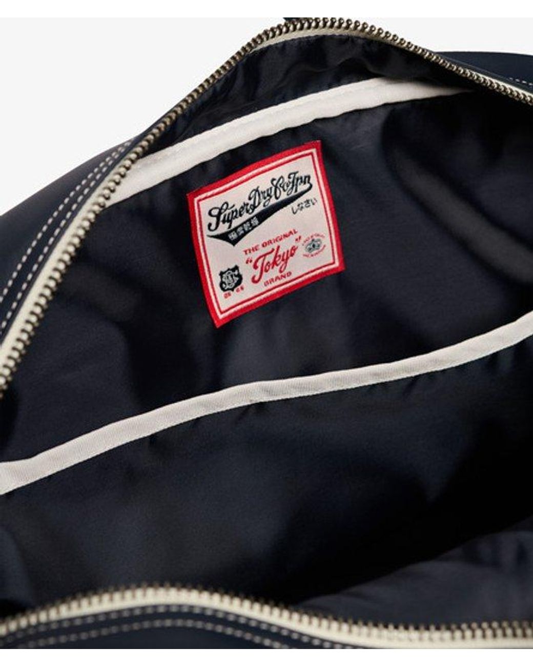 Superdry Blue & Co Vintage Bowling Bag