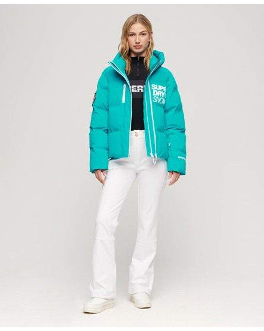 Superdry turquoise jacket deals
