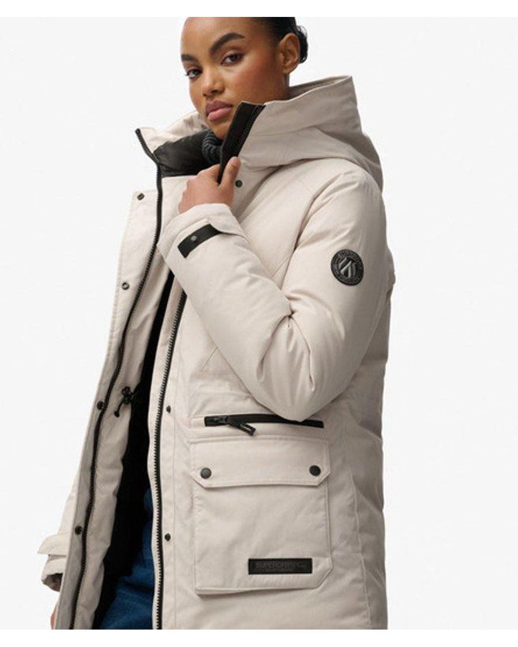 Superdry Natural & Co City Padded Parka Jacket