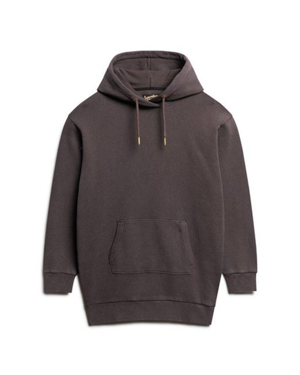 Superdry Gray & Co Tattoo Rhinestone Hoodie Dress