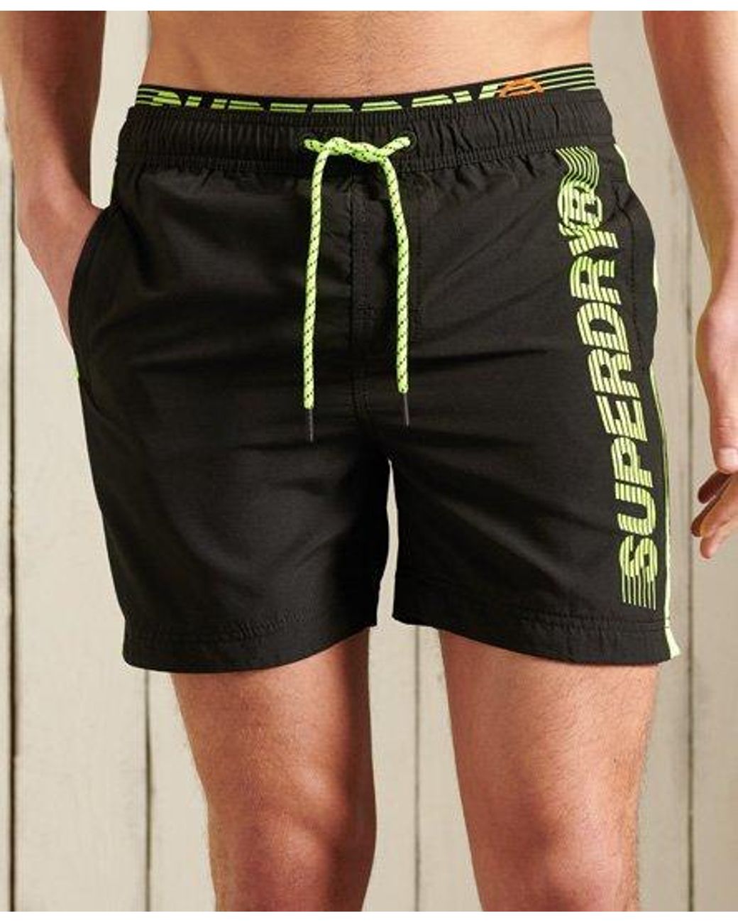 superdry state volley swim shorts